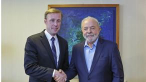 Luiz Inácio Lula da Silva y el asesor de Seguridad de Joe Biden, Jake Sullivan.
