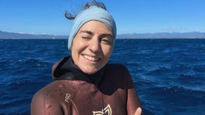 La panameña Maria Antonia Vergara hace historia en Campeonato Mundial de Apnea de Profundidad