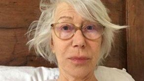 Helen Mirren: recién levantada