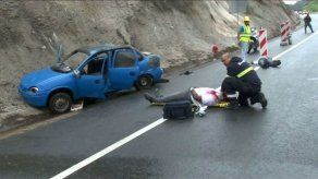 Realizan simulacro de accidente en autopista Panamá-Colón