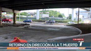 Habilitan retornos bajo el puente de San Miguelito