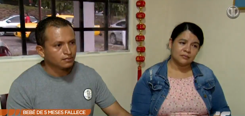 Madre denuncia presunta negligencia médica por muerte de su bebé en el Hospital Nicolás A. Solano.