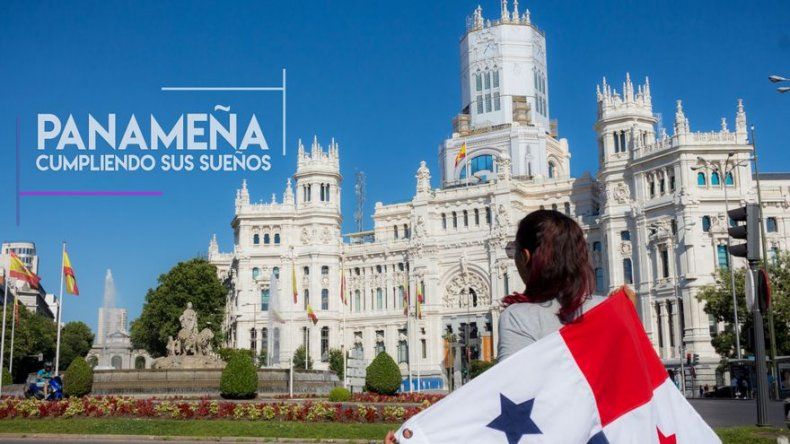 Panameña cumpliendo sus sueños
