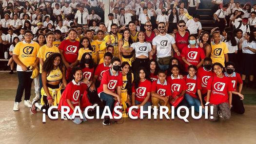El staff de Calle 7 Panamá estuvo en diversos lugares compartiendo con el público en Chiriquí