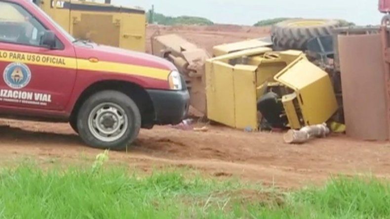 Hombre murió aplastado por un tractor en La Chorrera