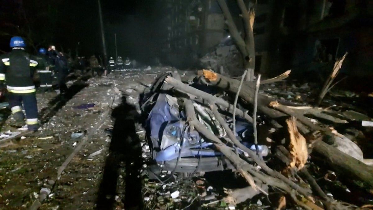 Bombardeos en ciudad ucraniana de Zaporiyia tras explosión en puente de Crimea