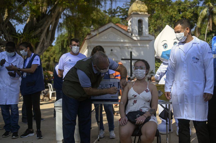 Los habitantes de Paquetá deben recibir la segunda dosis de la vacuna en dos meses