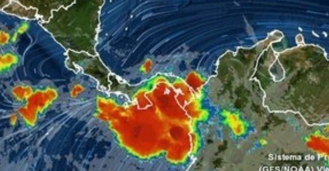 Se prevén lluvias y ráfagas de vientos del 1 al 2 de septiembre sobre Panamá