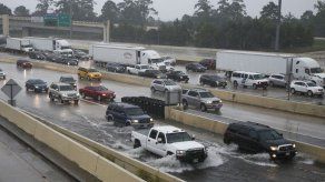 Lluvias inundan las calles de Houston