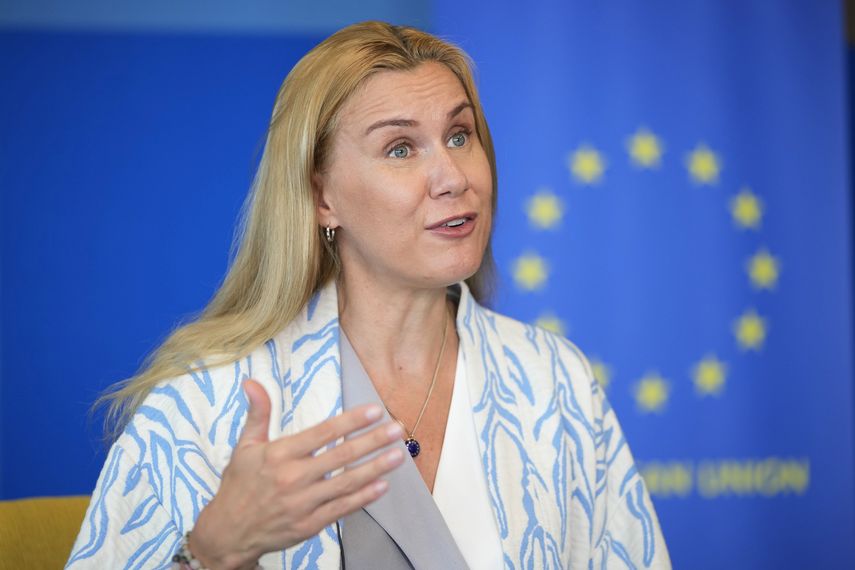 La comisaria europea para la energía