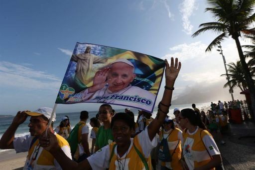 Manifestantes aprovecharán visita del papa a Brasil para hacerse oír