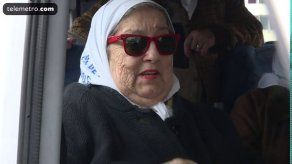 Juez ordena arresto de presidenta de Madres de Plaza de Mayo