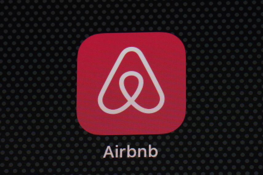 Logo de la aplicación Airbnb.