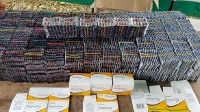 Decomisan en Guna Yala cargamento de fármacos ilegales Decomisan en Guna Yala cargamento de fármacos ilegales