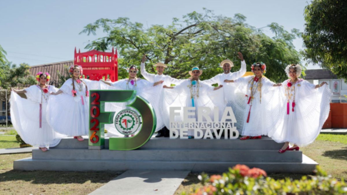 Feria Internacional de David, en la provincia de Chiriquí.