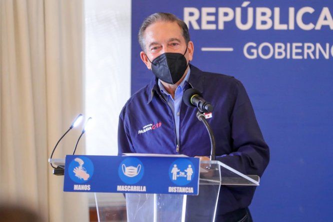 El presidente de Panamá