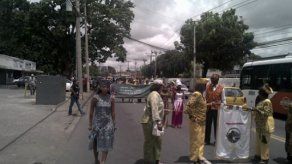 Celebran mes de la etnia negra con desfile en Río Abajo
