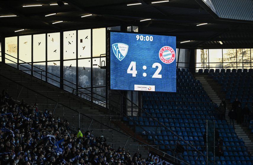 El Bochum sorprendió al Bayern y lo goleó en la Bundesliga