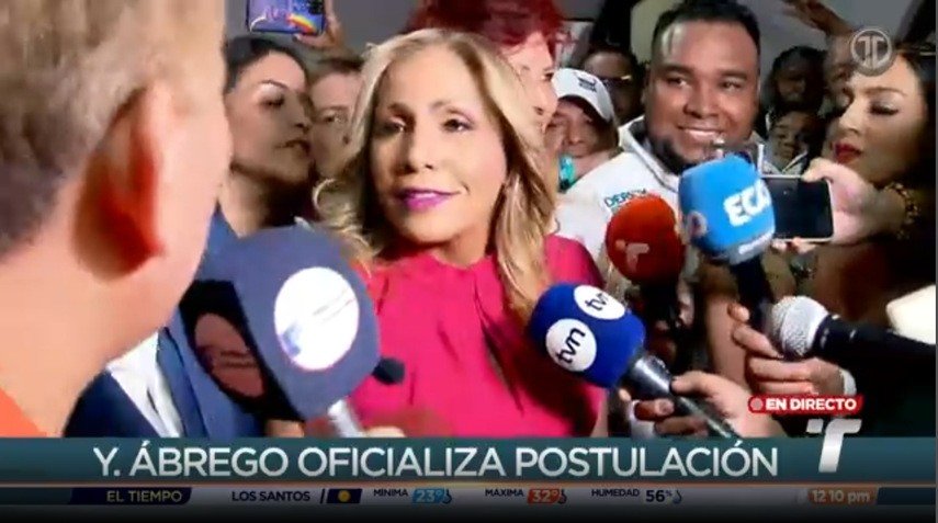 Yanibel Abrego se postula como precandidata de las primarias del CD