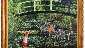 Una imitación de Monet hecha por Banksy es vendida por casi 10 millones de dólares