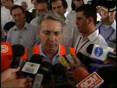 Presidente colombiano habló sobre guerrillas y narcos