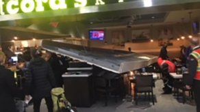 Se derrumba techo de restaurante en aeropuerto de Atlanta