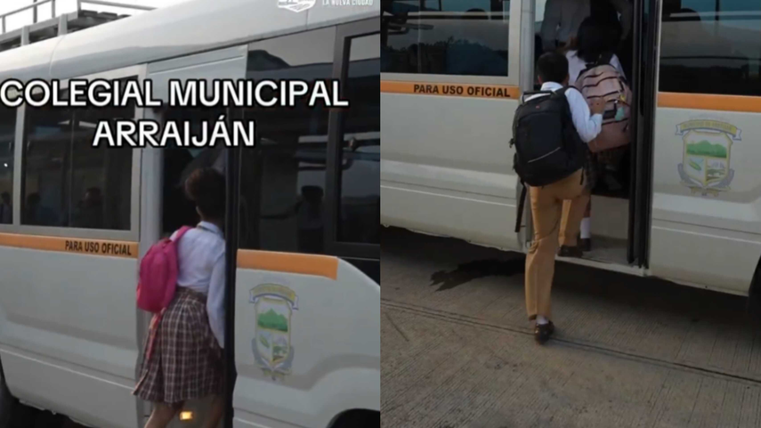 La alcaldesa de Arraiján habilita un colegial gratuito para los estudiantes del CEFI de Nuevo Emperador.