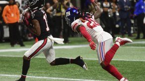 Ryan pasa para 379 yardas y Falcons superan 23-20 a Giants