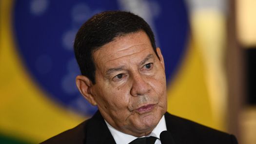 El vicepresidente brasileño, Hamilton Mourão.