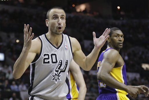 Parker encabeza ofensiva de Spurs sobre Lakers
