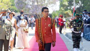 El presidente de Madagascar, Andry Rajoelina.