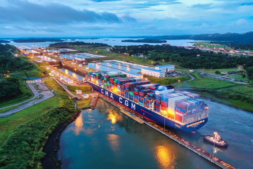 Canal de Panamá.