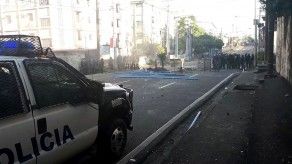 Enfrentamientos entre antimotines y residentes de Cabo Verde Enfrentamientos entre antimotines y residentes de Cabo Verde