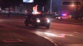 Policía frustra robo a camión blindado