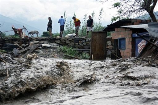 Inundaciones en Venezuela y Colombia