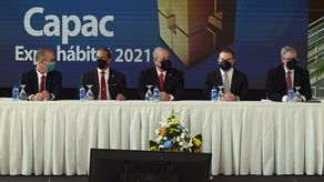 Inauguración de laferia Capac Expo Hábitat 2021.
