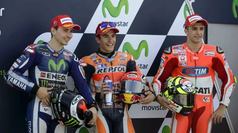 Pole, récord y caída para Márquez en el GP de Aragón de MotoGP