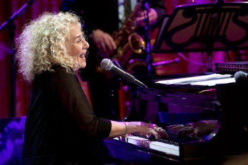Obama celebra a Carole King en la Casa Blanca