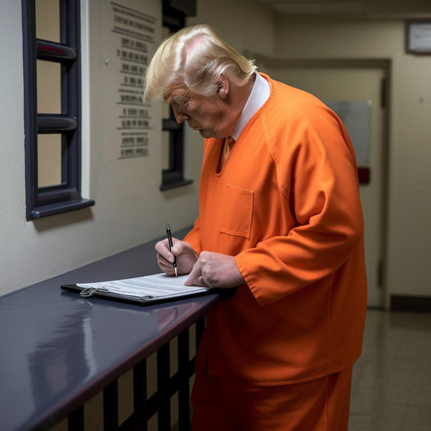 Inteligencia artificial crea imagen de Donald Trump detenido