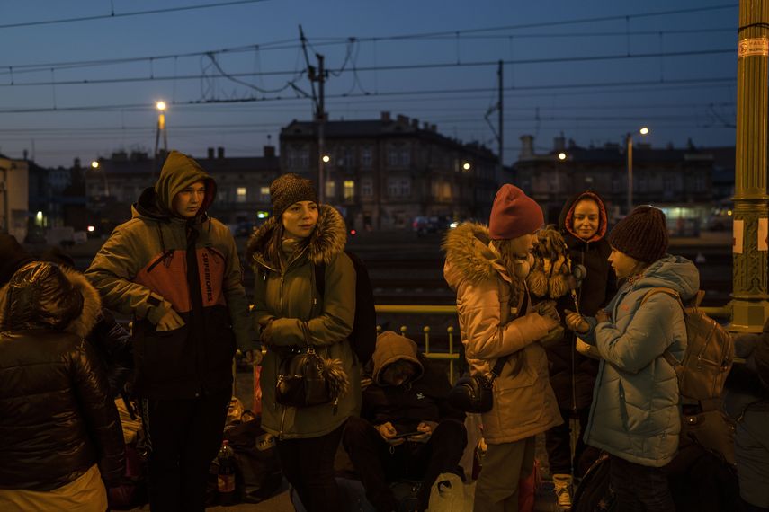 Más de 1.5 millones de refugiados han llegado a Polonia desde el comienzo de la invasión rusa de Ucrania el 24 de febrero.