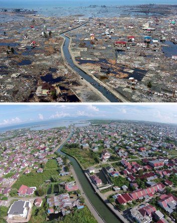 India: antes y después del tsunami del 2004