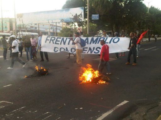 FAC vuelve a las calles tras rechazar propuesta del Gobierno para Colón