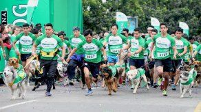 La Perrotón de Lima reúne a mil caninos en carrera popular