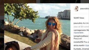 Paulina Rubio exhibe orgullosa a su pequeño Eros