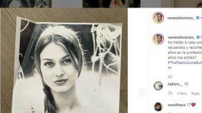 Vanesa Lorenzo recuerda sus inicios en la moda con una sorprendente imagen