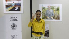 Silva vota con confianza de llegar a segunda vuelta y si Dios quiere