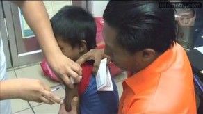 Intensifican campaña de vacunación por casos de sarampión importados