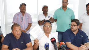 Sector pesquero en conferencia de prensa Sector pesquero en conferencia de prensa