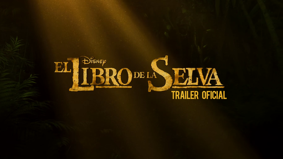 El Libro de la Selva (The Jungle Book), Primer Tráiler Oficial