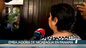 Embajadora de Nicaragua evita referirse sobre asilo político a Ricardo Martinelli